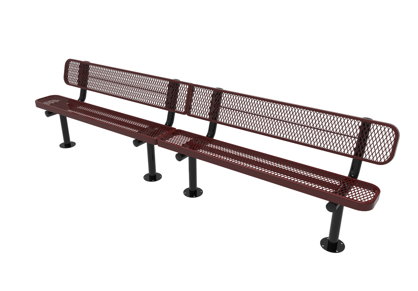 Standard Bench With Back