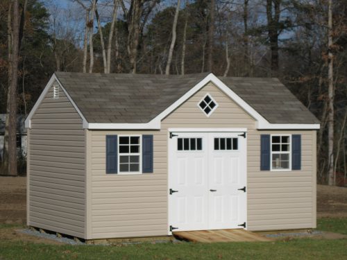 Classic A-Frame Dormer Shed