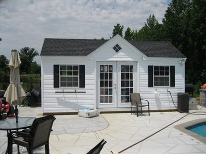 Classic A-Frame Dormer Shed