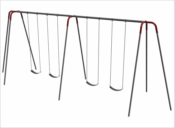 Heavy-Duty Modern Tripod Swing - 12'