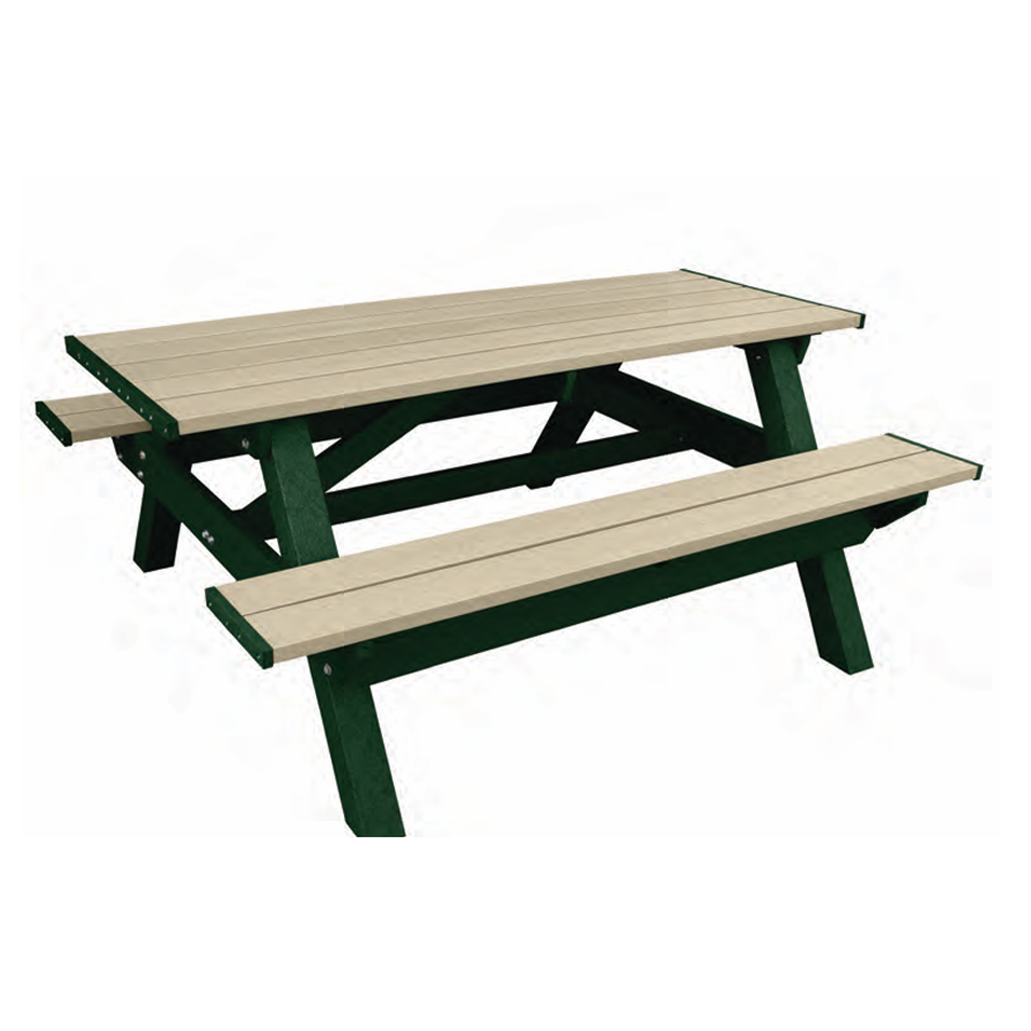 6' Poly Picnic Table