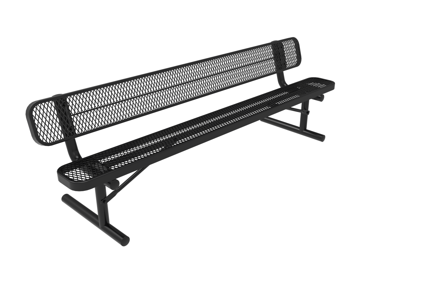 Standard Bench With Back