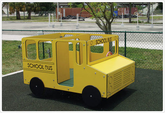 School Bus Spring Bouncer