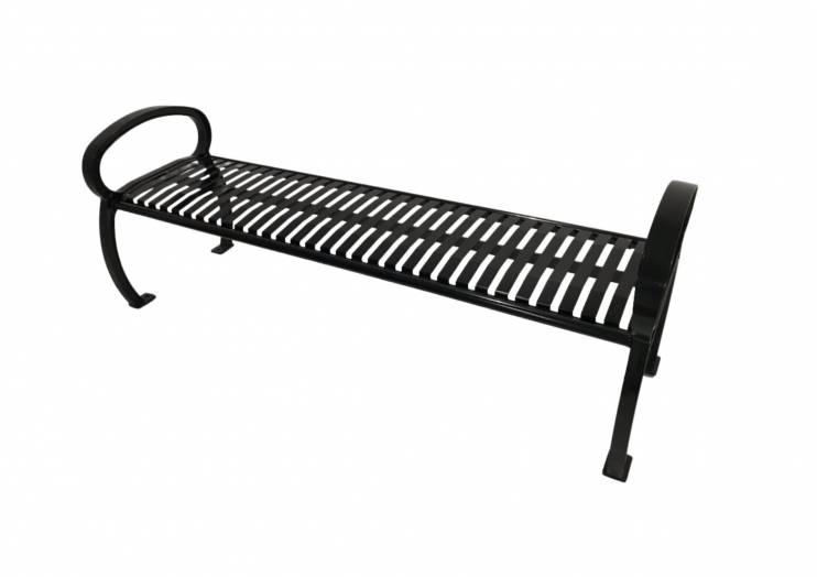 Wilmington Benches without back 6-feet / Horizontal Slat