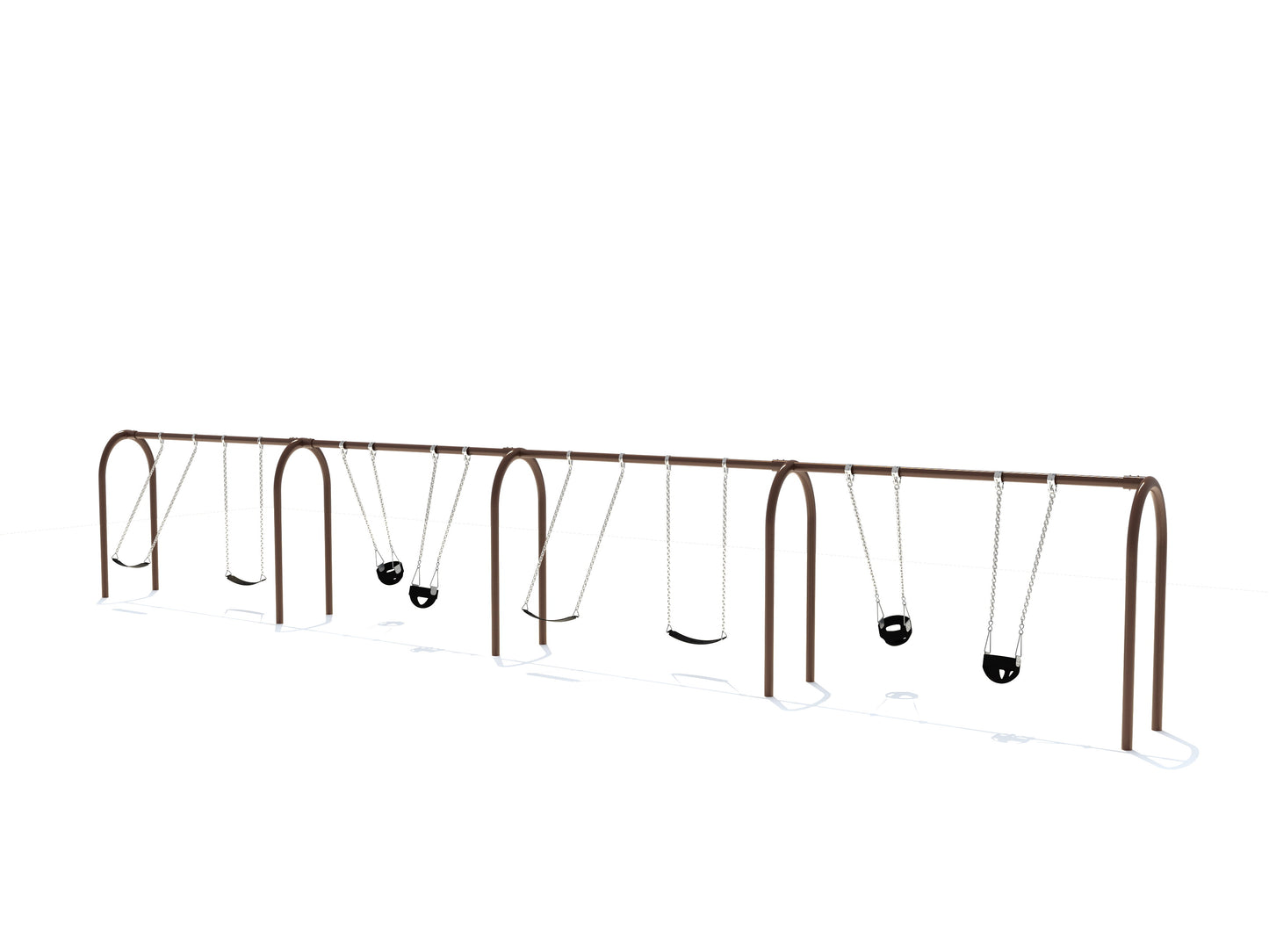 3.5" Arch Swing Set 8ft