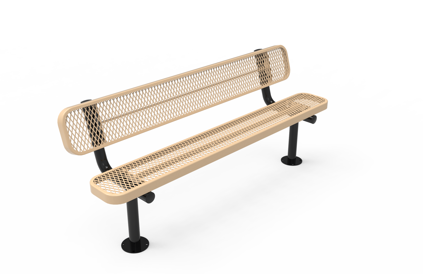 Standard Bench With Back