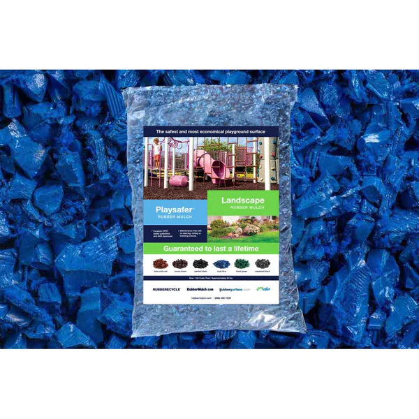 Playsafer Rubber Mulch - Pallet of 40lb. Bags (50 bags)