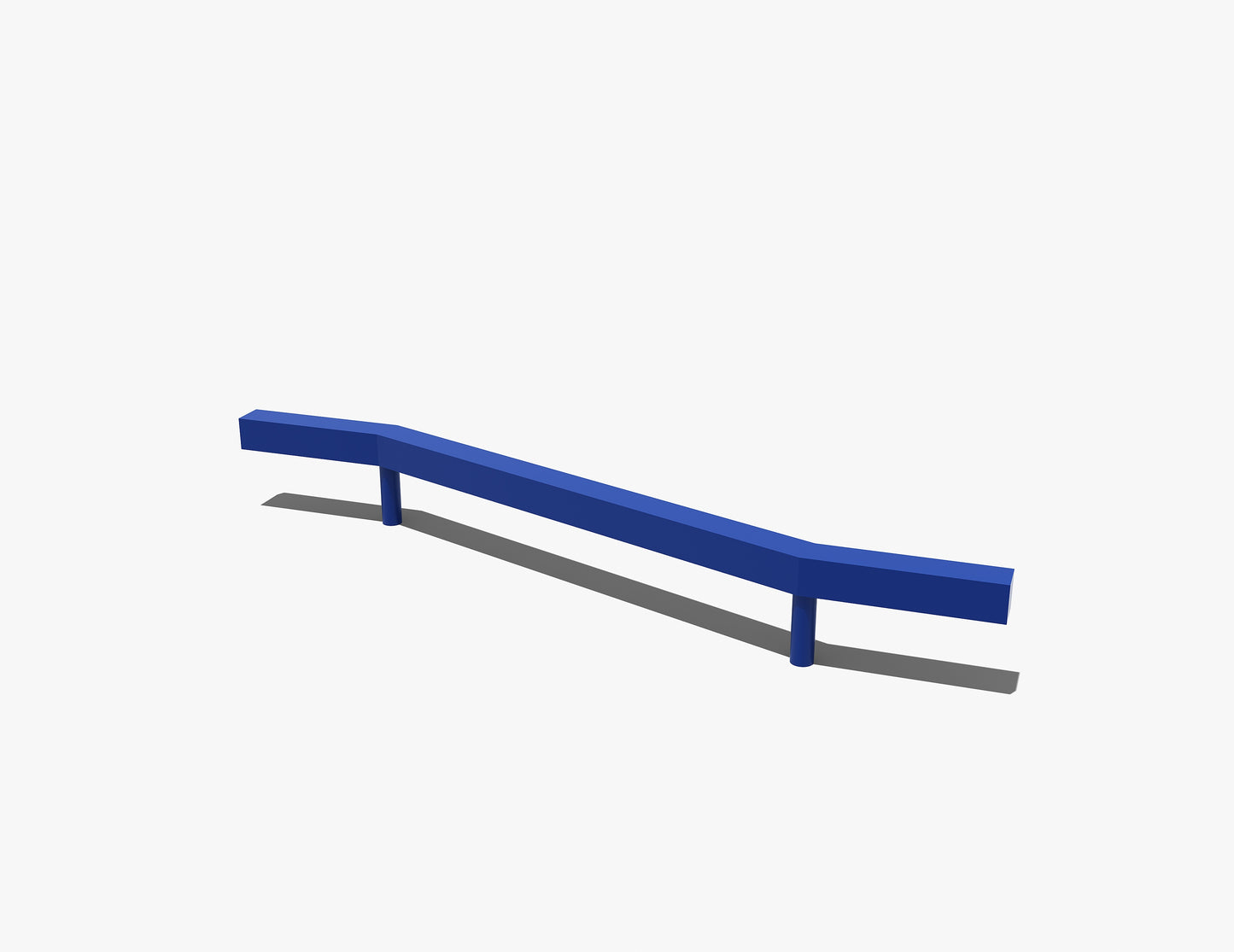 8ft 'S' Zig-Zag Balance Beam