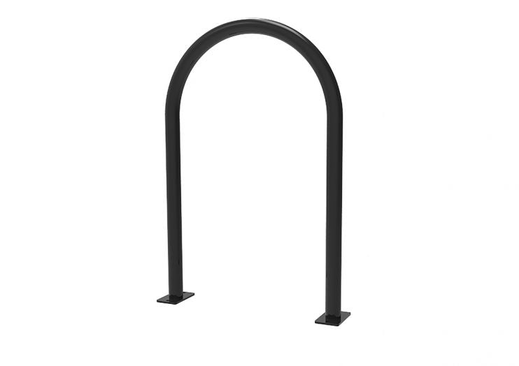 1.9" OD U Bike Rack Powdercoated / Surface Mount