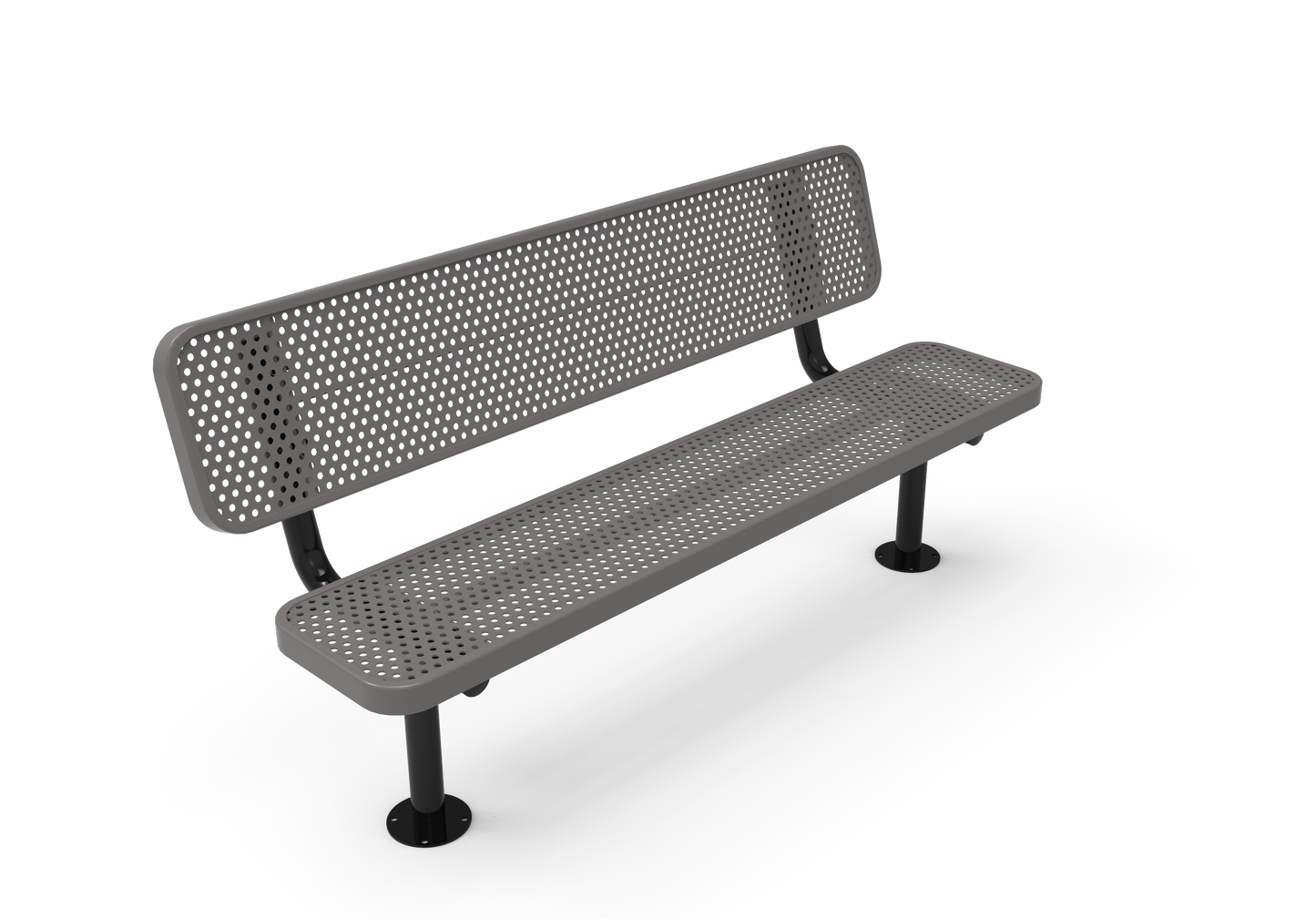 Player's Bench With Back