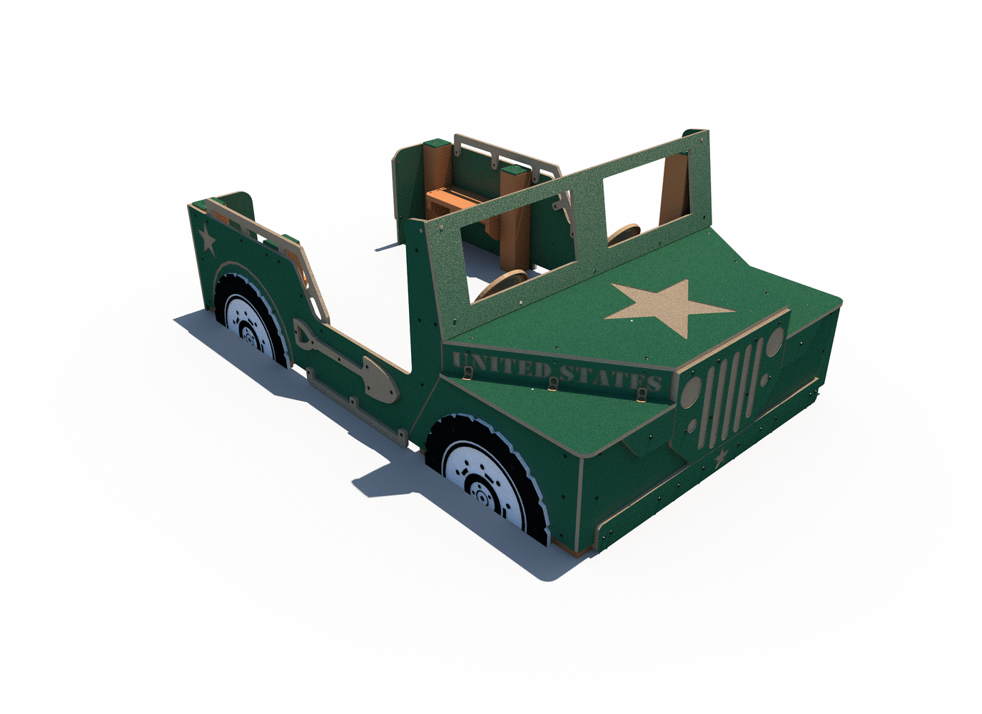 Off-Road Military Vehicle