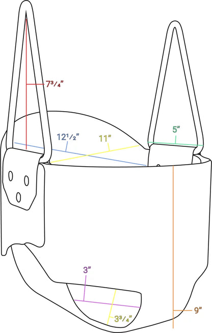 Infant High Back Bucket Seat w/Insert