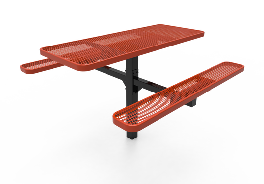 Rectangle Pedestal Table