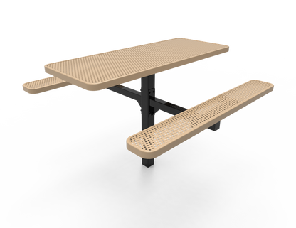 Rectangle Pedestal Table