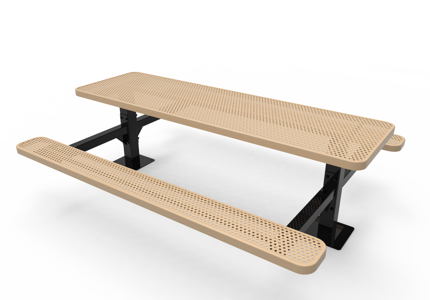 Rectangle Pedestal Table