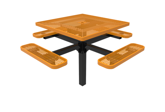 46" Square Pedestal Table